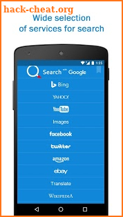 Smart Search & Web Browser – light & fast engine screenshot