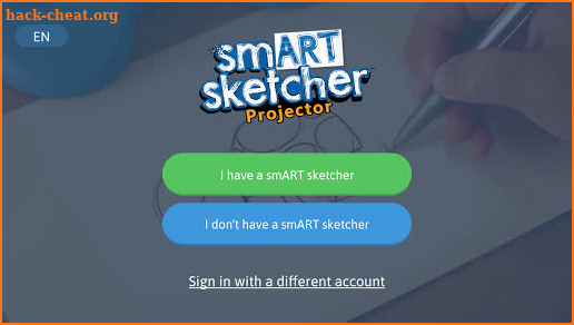 smART sketcher Projector screenshot