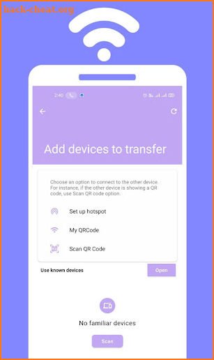Smart switch - Transfer file app screenshot