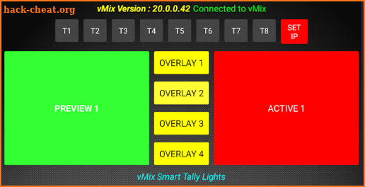 Smart Tally Lights for vMix screenshot