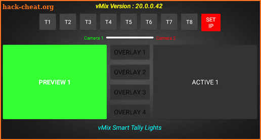 Smart Tally Lights for vMix screenshot