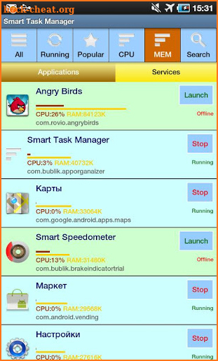 Smart Task Manager FREE screenshot