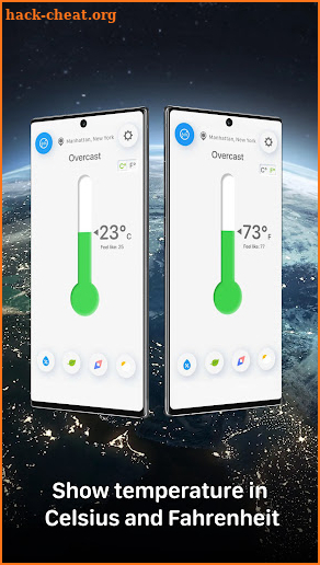 Smart thermometer for room screenshot