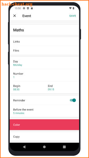 Smart Timetable - Class Schedule Planner and Tasks screenshot