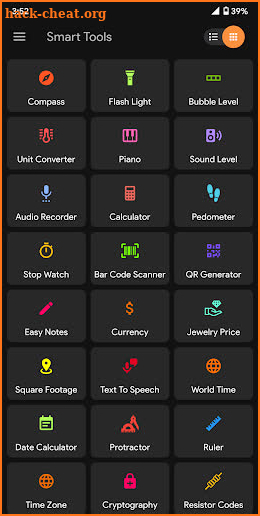 Smart Tools : Compass, Calculator, Ruler, Bar Code screenshot