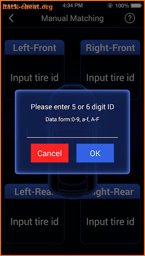 Smart TPMS screenshot