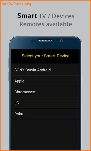 Smart TV's Remote Control screenshot