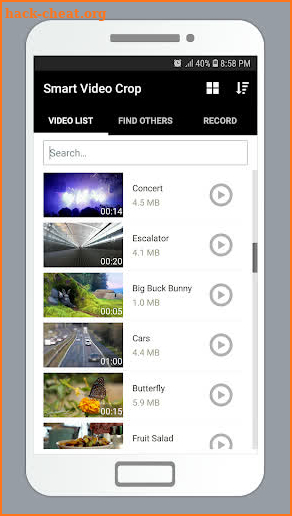 Smart Video Crop - Crop any part of any video screenshot