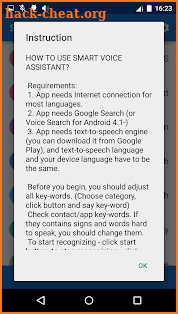 Smart Voice Assistant screenshot