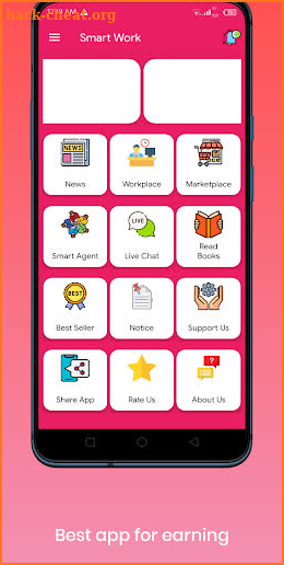 Smart Work-Earning app screenshot