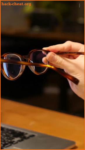 SmartBuyGlasses Lens Scanner screenshot