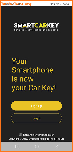 SmartCarKey - Turning Smartpho screenshot