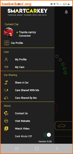 SmartCarKey - Turning Smartpho screenshot