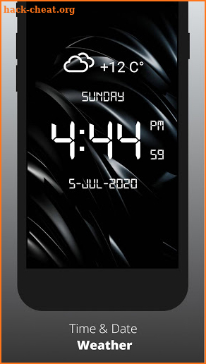 SmartClock - Digital Clock LED & Weather Pro screenshot