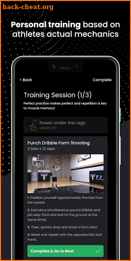 SmartCoach Basketball Training screenshot