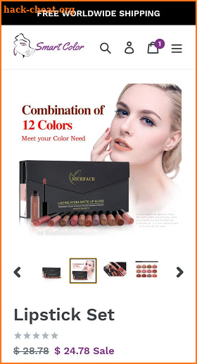 SmartColor - Natural Beauty Cosmetics screenshot