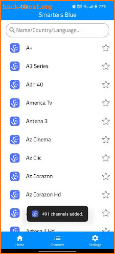 Smarters IPTV PRO - BluePlayer screenshot