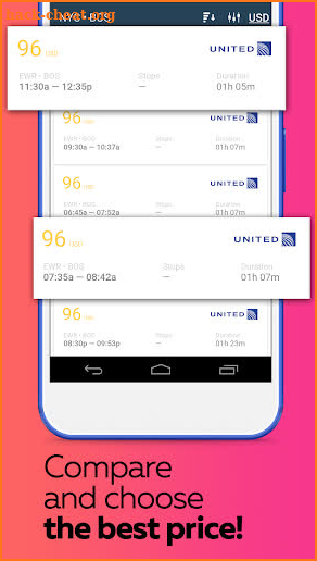SmartFare: Search and compare best Airfares screenshot