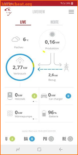 Smartfox Energiemanagement screenshot