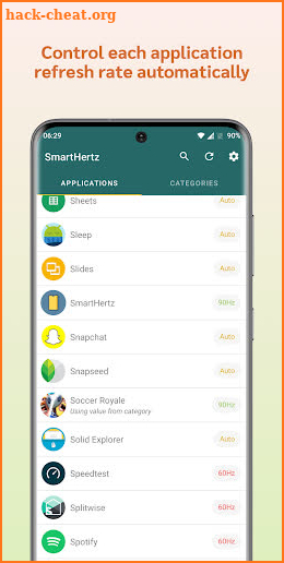 SmartHertz screenshot