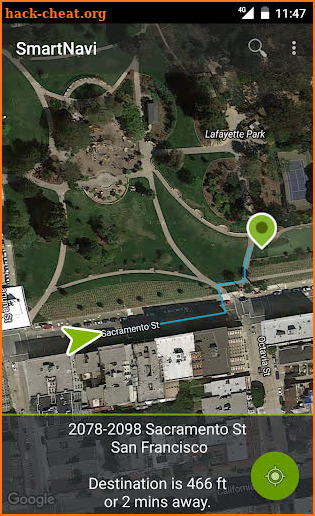 SmartNavi - GPS independent Navigation screenshot