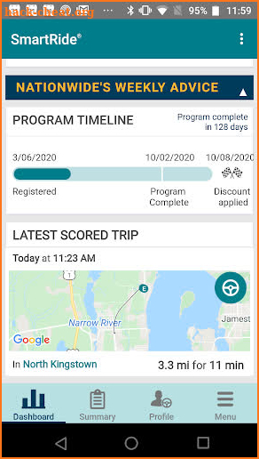 SmartRide by Nationwide screenshot