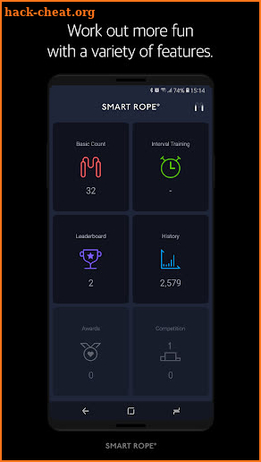 SmartRope screenshot
