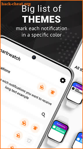 Smartwatch Bluetooth Notificator: sync watch&wear screenshot