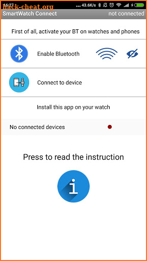 SmartWatch Connect screenshot