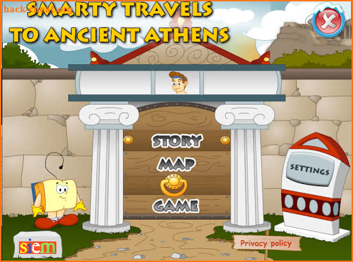 Smarty travels to ancient Athe screenshot
