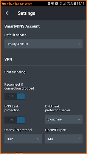 SmartyDNS - VPN and Smart DNS screenshot