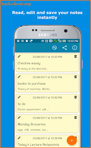 Smartynote Pro - Smart notepad for dyslexia screenshot