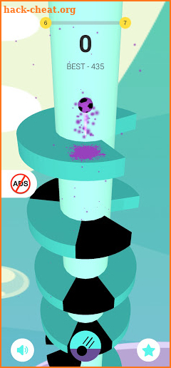 Smash Ball Fall – Stack Hop Jump on Helix Tower screenshot