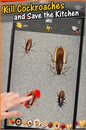 Smash Cockroaches screenshot
