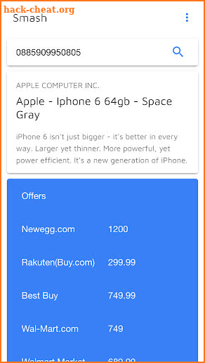 SMASH - Price Finder screenshot
