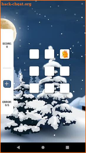 Smash snow game screenshot