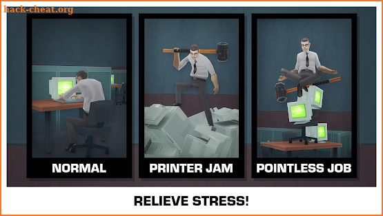 Smash the Office - Stress Fix! screenshot