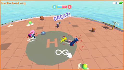 Smashers Stickman 3D screenshot