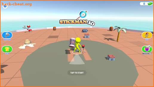 Smashers Stickman 3D screenshot