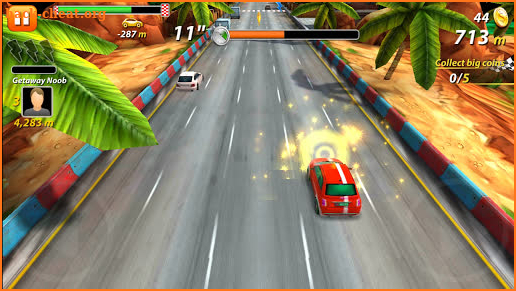 Smashing Raging Race screenshot