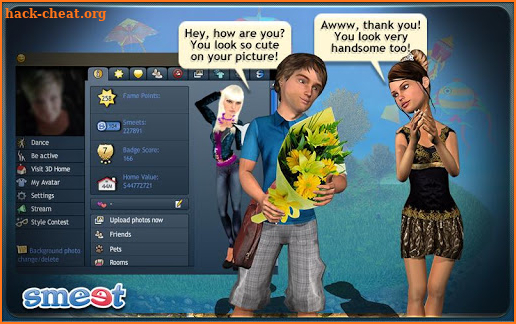 Smeet 3D Social Game Chat screenshot