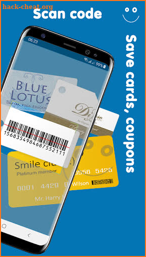 Smile! Coupons, vouchers, loyalty cards holder screenshot