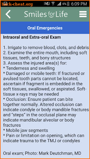 Smiles For Life Oral Health screenshot