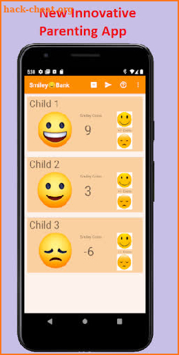 Smiley Bank for Smart Parenting screenshot