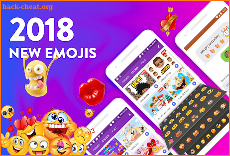Smiley Emoji Keyboard 2018 - Cute Emoticons screenshot