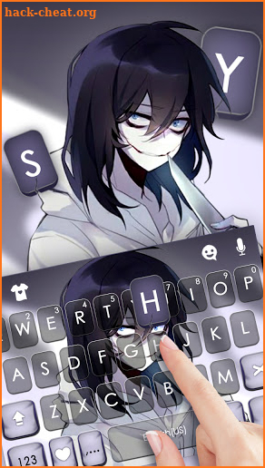 Smiling Jeff Keyboard Background screenshot