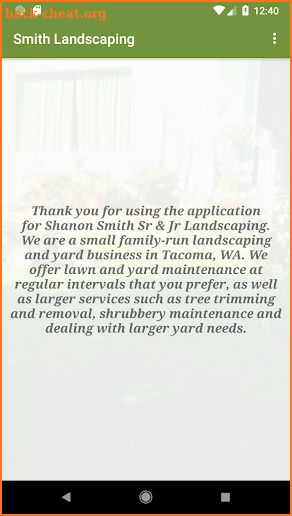 Smith Landscaping - Tacoma, WA screenshot