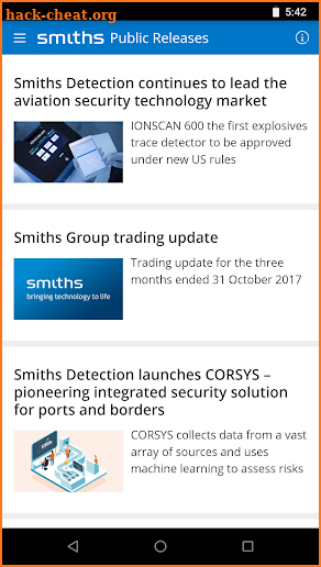 Smiths Now - Smiths Group News screenshot