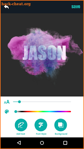 Smoke Effect Name Avatar screenshot