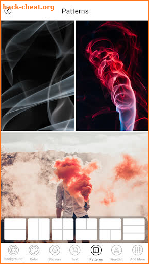 Smoke Effect Photo Editor 2019 screenshot